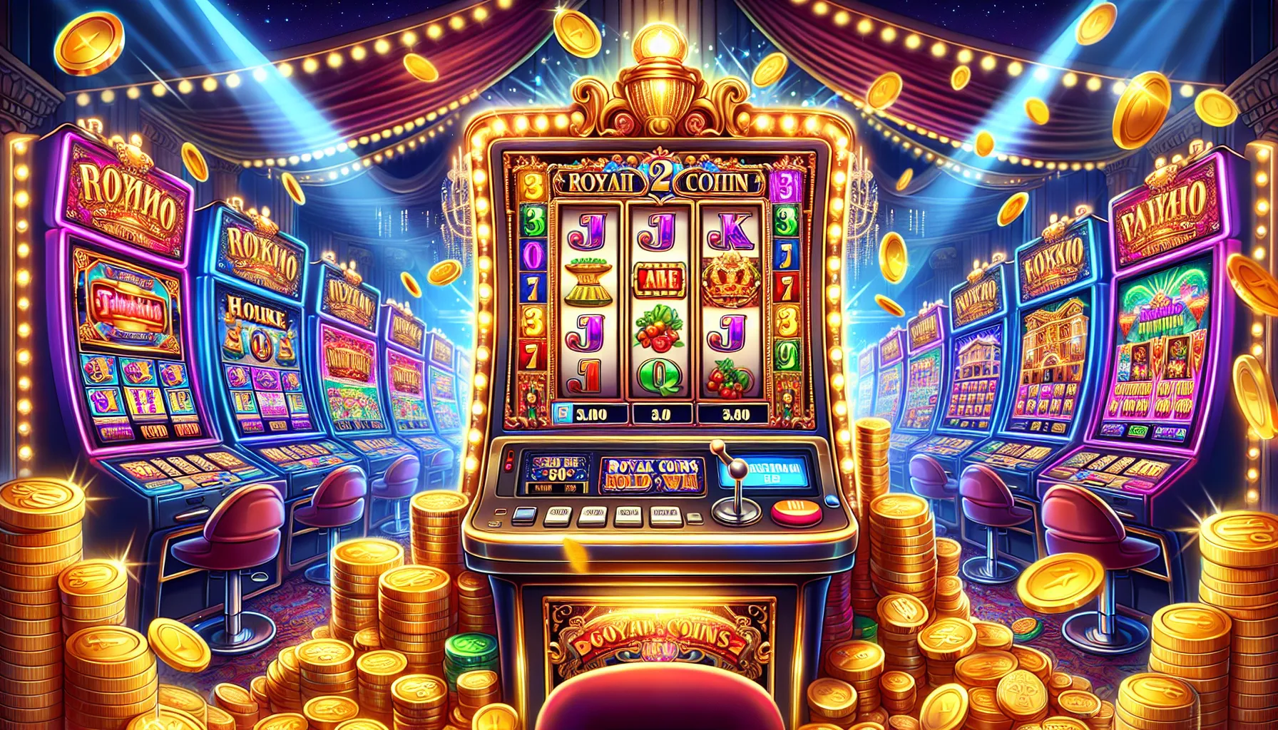 Играть на реальные деньги в  royal coins 2 hold and win 